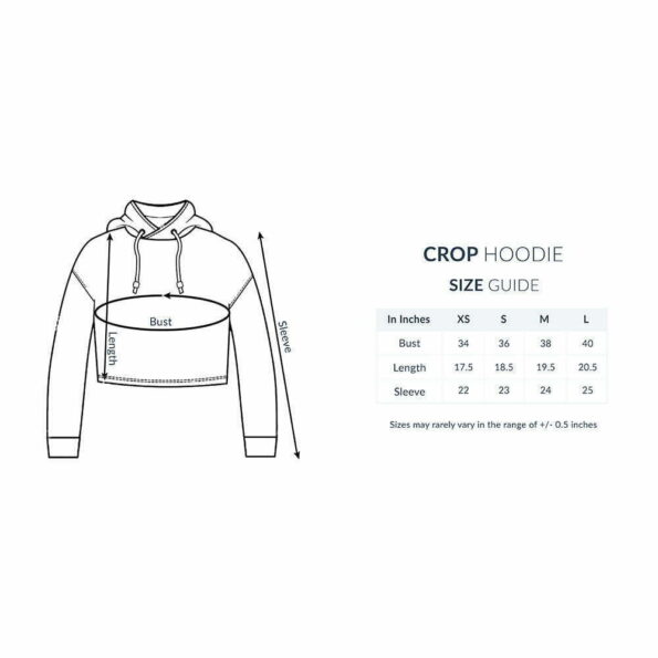 Crop_Hoodies_printrove_size_guide